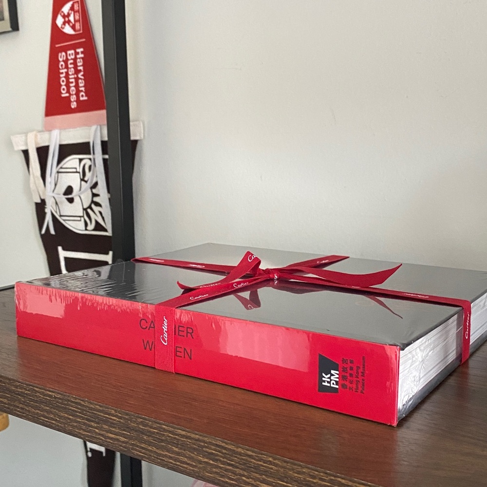 Cartier Women Book with Red Cartier Ribbon - VIP Cartier Gift